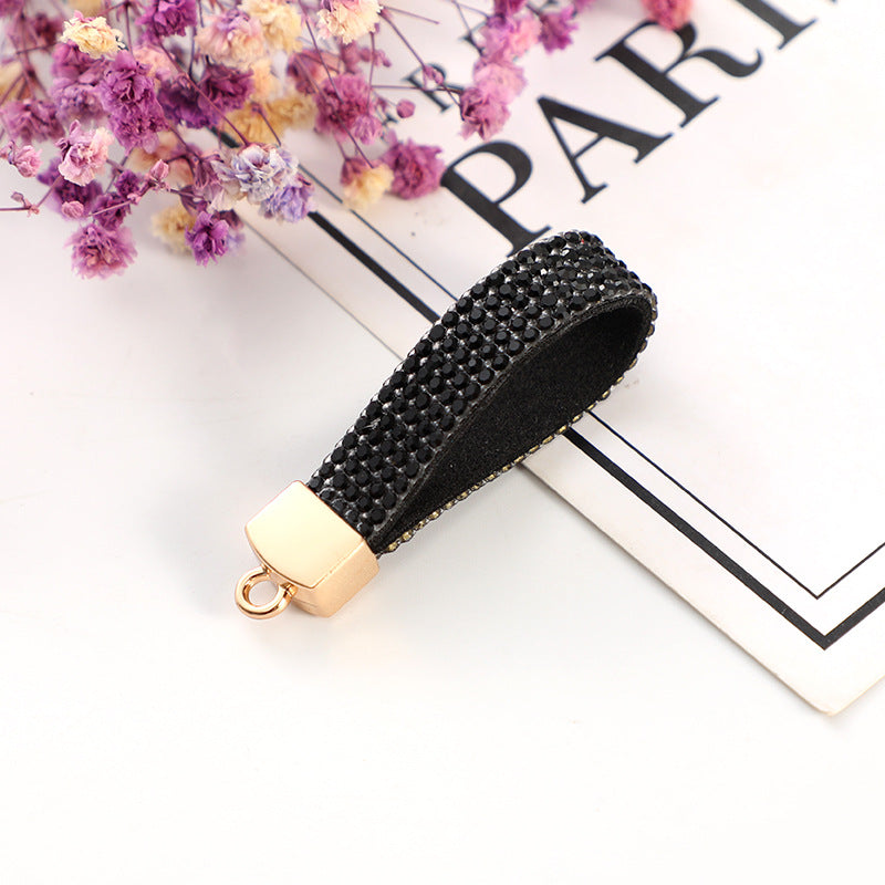 Wholesale Zinc Alloy Diamond Key Chain Accessories